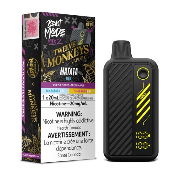 Beast Mode Max 2 50k X Twelve Monkeys Disposable