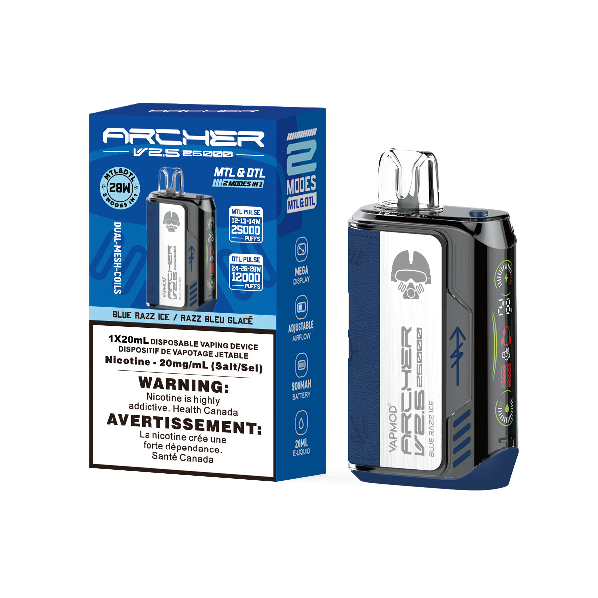 VAPMOD Archer 2.5 - 25K