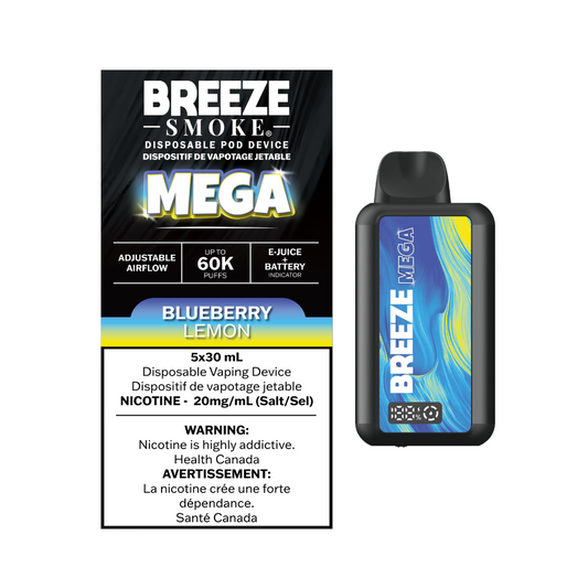 Breeze Mega 60K Disposable