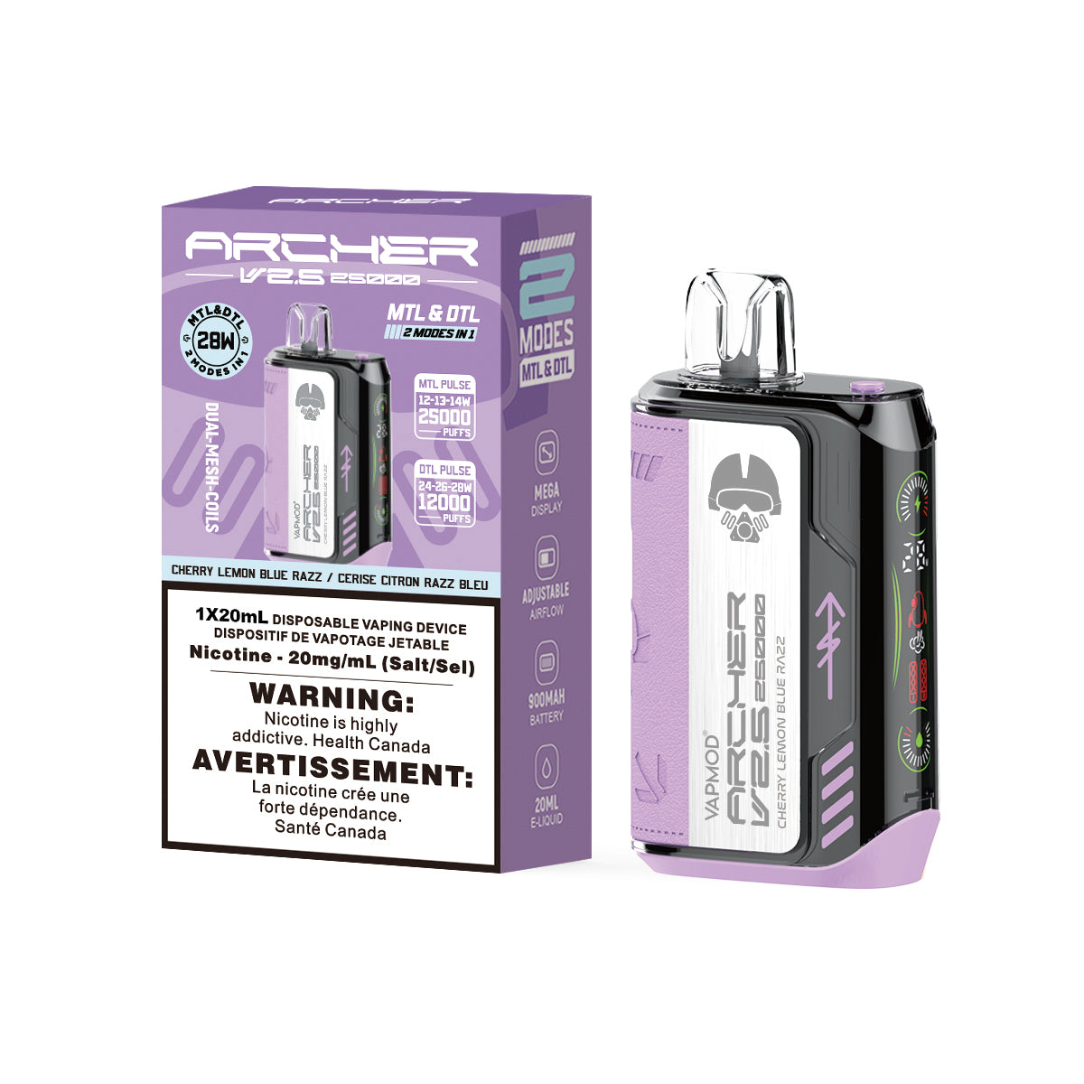 VAPMOD Archer 2.5 - 25K