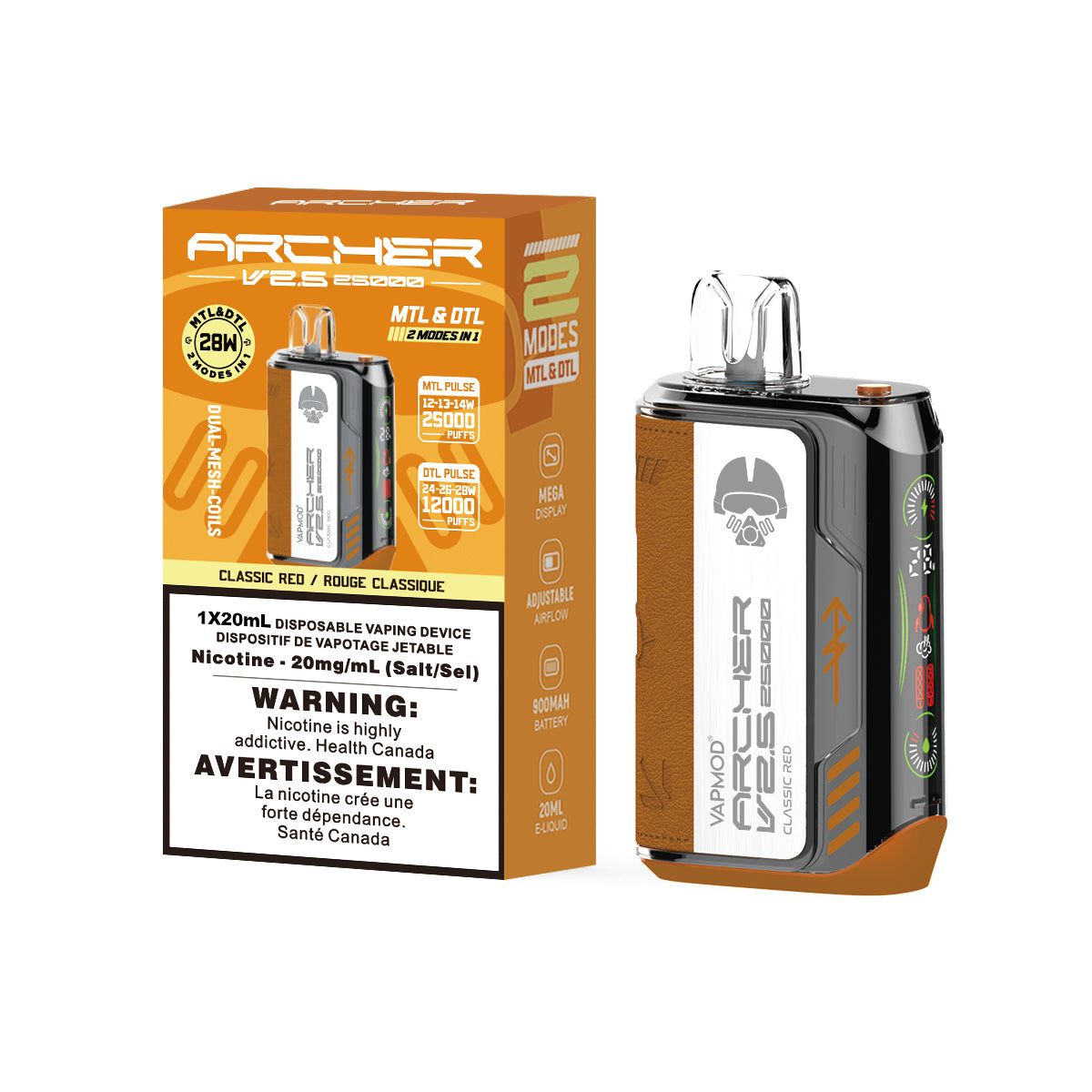 VAPMOD Archer 2.5 - 25K