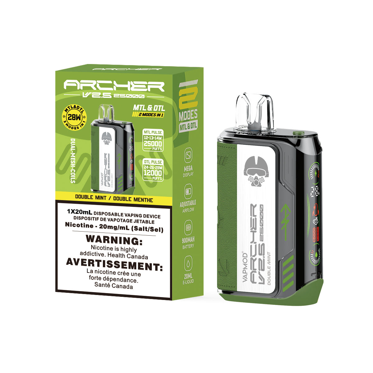 VAPMOD Archer 2.5 - 25K