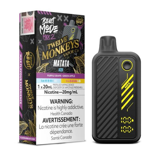 Beast Mode Max 2 50k X Twelve Monkeys Disposable