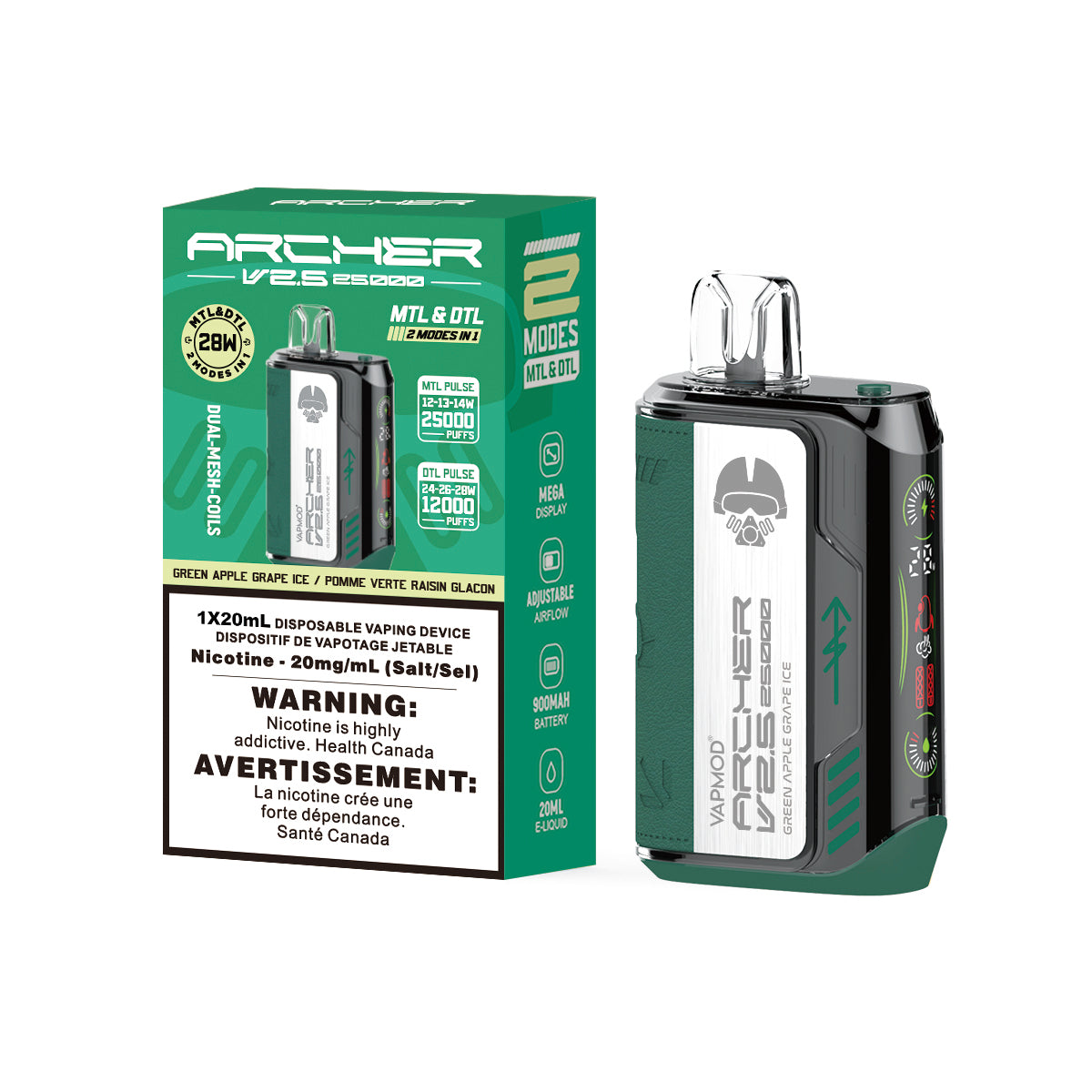 VAPMOD Archer 2.5 - 25K