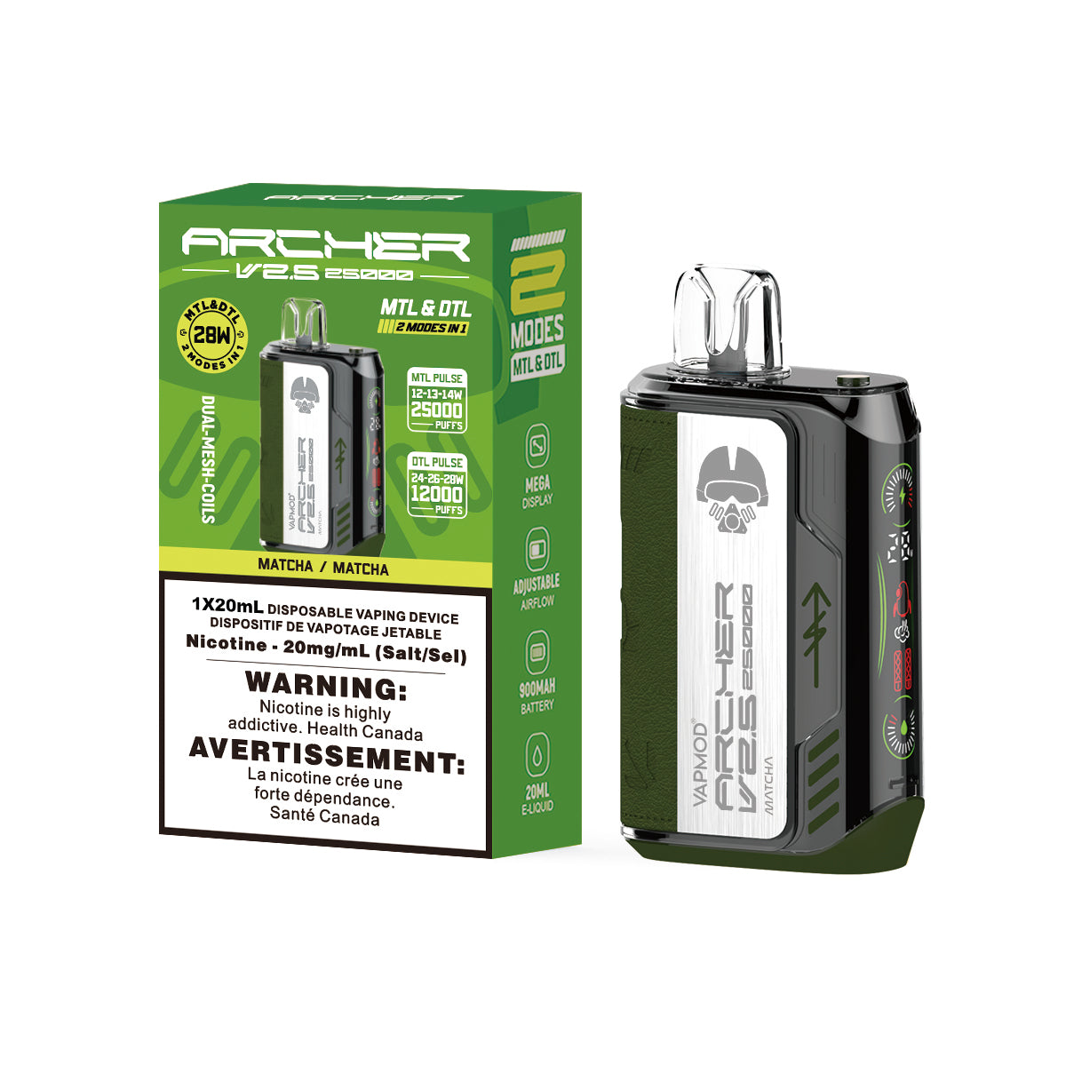 VAPMOD Archer 2.5 - 25K