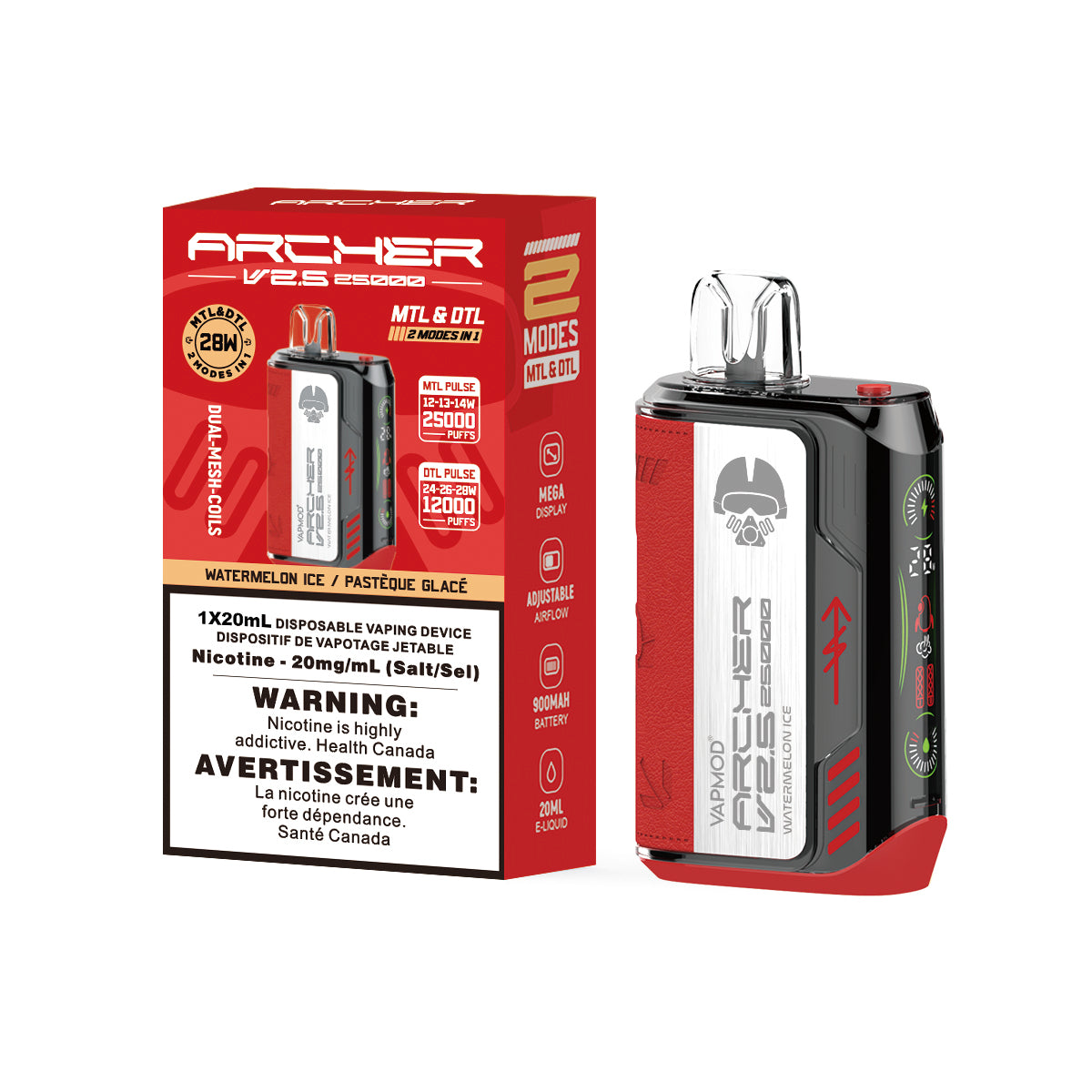 VAPMOD Archer 2.5 - 25K