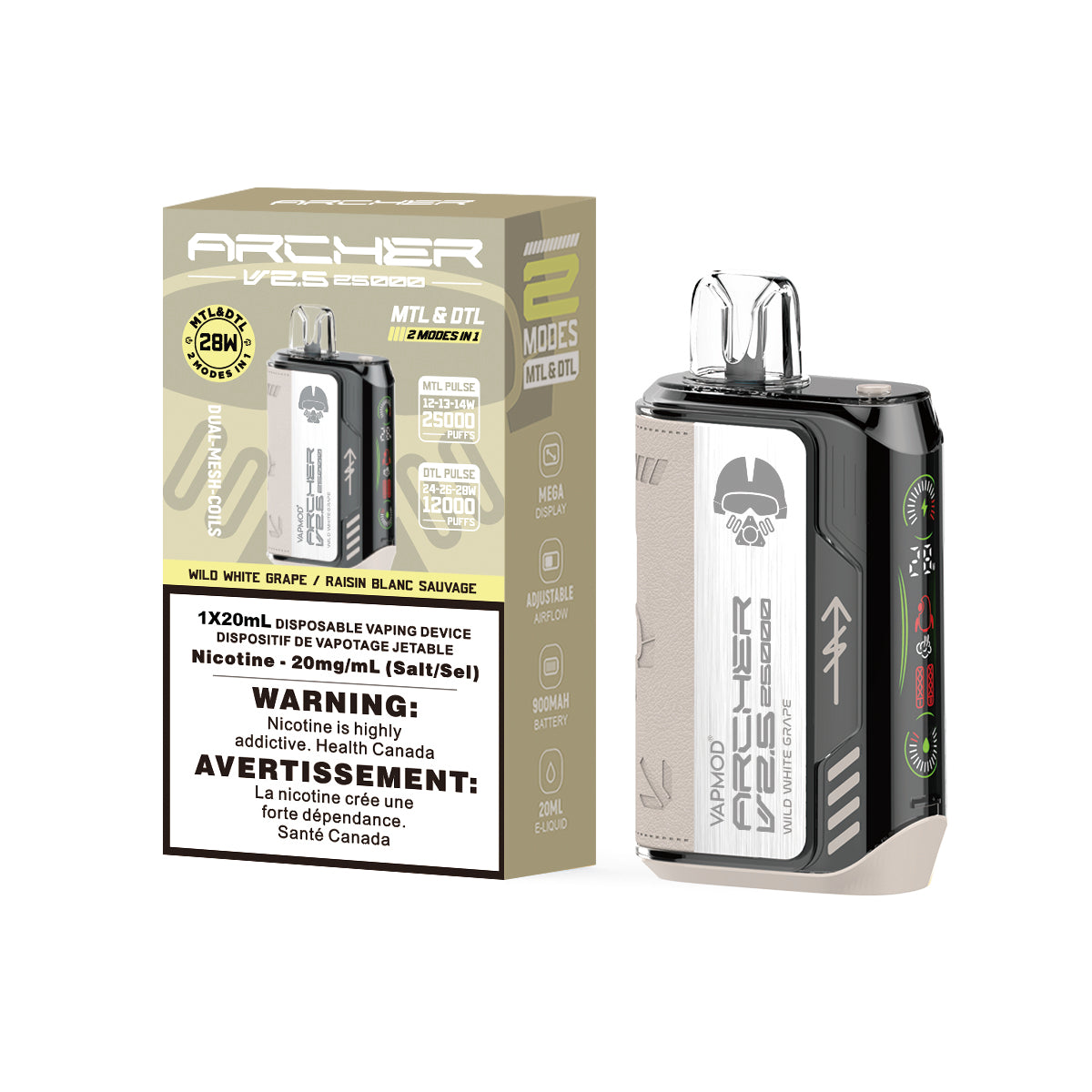 VAPMOD Archer 2.5 - 25K