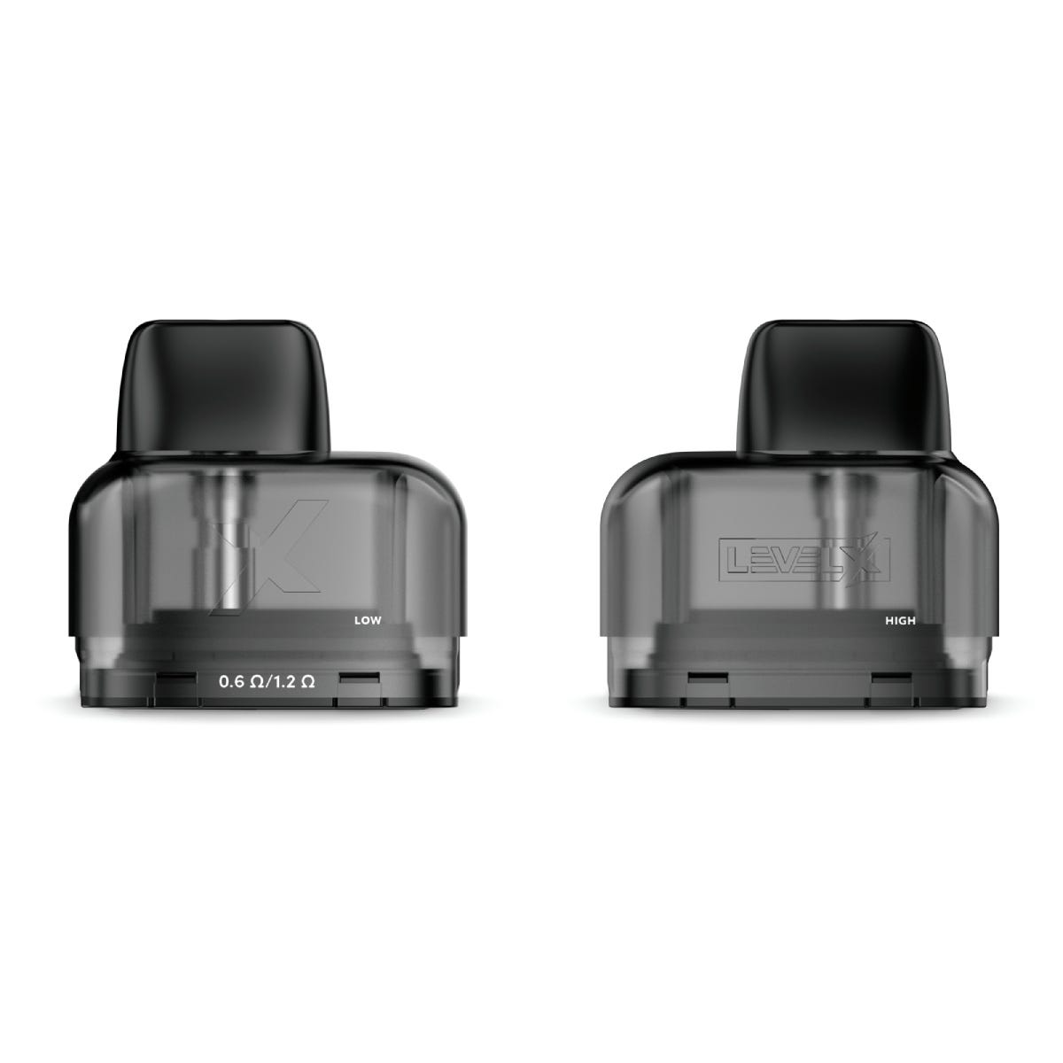 Level X Refillable Dual Coil Pod 5.5mL 0.6/1.2ohm
